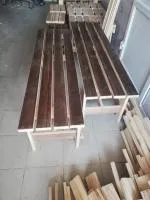 лавка 1000*400*480, липа , горячего тиснения верона, пэм