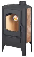 печь-камин бавария эко угловая с плитой патрубок ф120мм экокамин