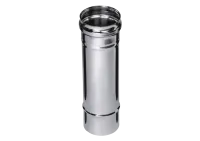 дымоход феррум нержавеющий (430/0,8 мм) ф115 l=0,25м