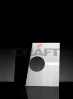 разделка craft потолочная декоративная нерж. (430/1,0 мм), 600*600, с отв. ф220