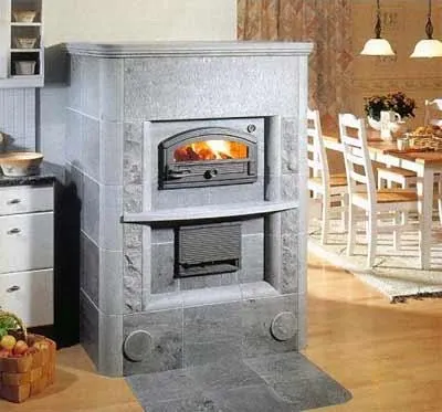 печь-камин tulikivi lu2800/11 classic с духовкой (нижнее)