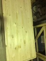 дверь из сосны входная 196х86 утепленная, банный перец