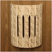 абажур полукруглый настенный русские узоры, банный эксперт