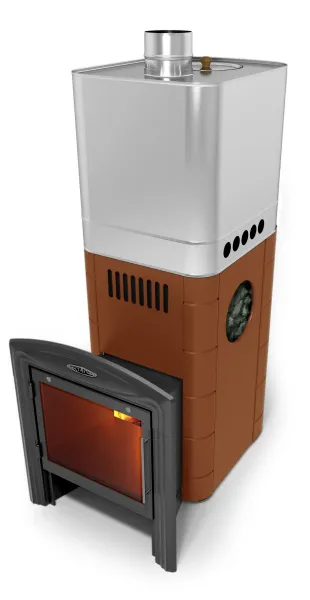 печь для бани тмф бирюса 2013 carbon дверца антрацит закр. каменка терракота