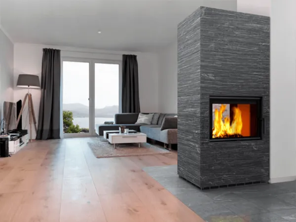 печь-камин tulikivi lamu grafia 1900 мм