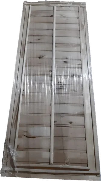 дверь деревянная, глухая, осина сорт в, 2 петли 180*70 см, банный перец