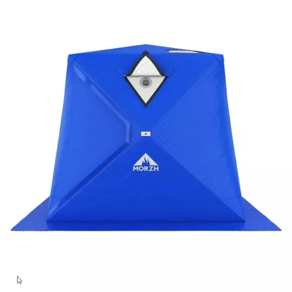 мобильная баня морж куб xl синий (палатка без печи)