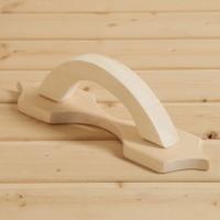 ручка дверная из липы 32*9*2,6 см, добропаровъ