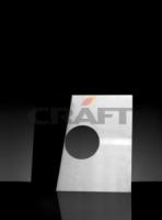 разделка craft потолочная декоративная нерж. (430/1,0 мм), 800*800, с отв. ф220